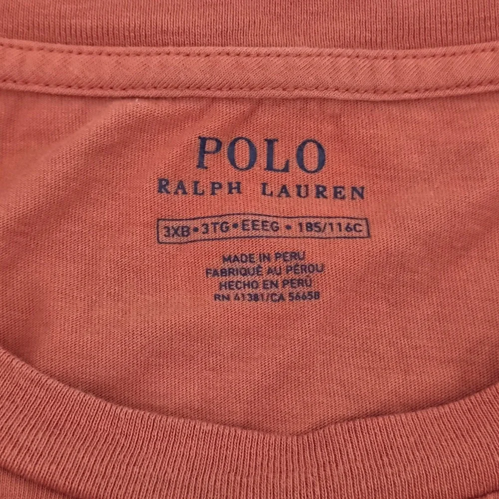 POLO RALPH LAUREN Men's Big & Tall Graphic Logo Jersey Long Sleeve T-Shirt 3XB